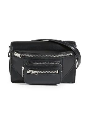 Alexander Wang Attica Small Crossbody Black Leather Crossbody Bag